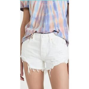 FREE PEOPLE 'Loving Good Vibration' denim cutoff short/29